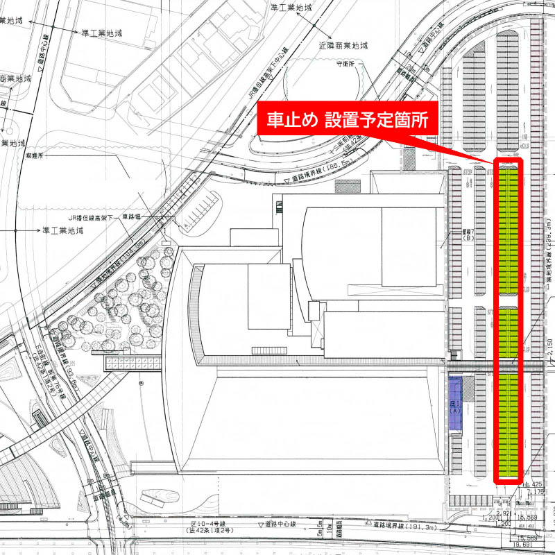 駐車場平面図